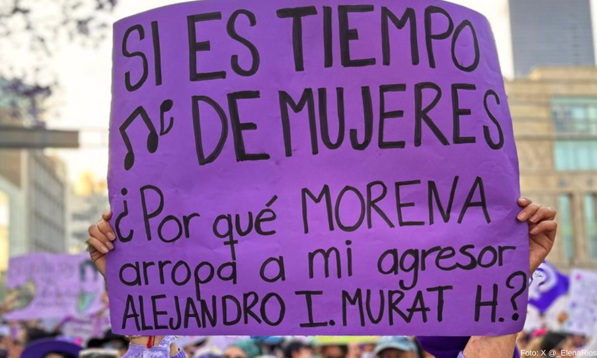María Elena Ríos lamenta que Morena premie a Murat con una candidatura
