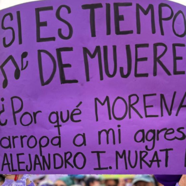 María Elena Ríos lamenta que Morena premie a Murat con una candidatura