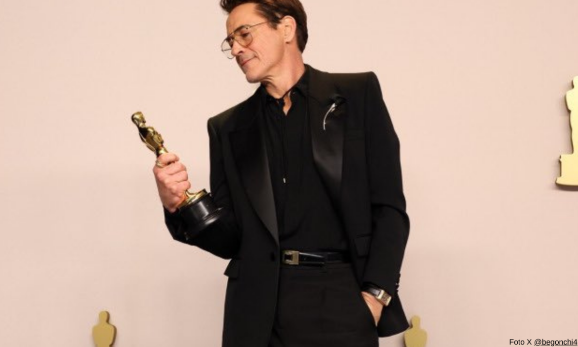 Robert Downey Jr. gana como Mejor Actor de Reparto en los Oscar 2024