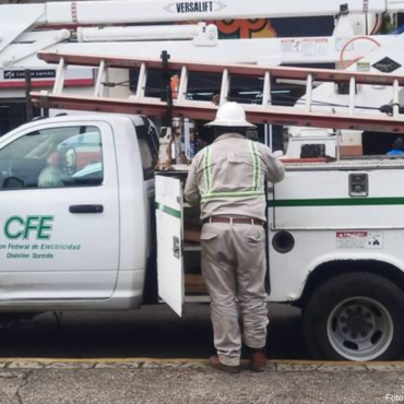 Suspenderá CFE provisionalmente el servicio en la colonia Acacias de Nogales