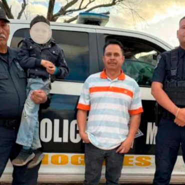 Policías salvan a menor extraviado en el Ejido Mascareñas