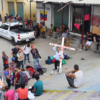 Migrantes marchan en México para denunciar la “crueldad” de las políticas migratorias.