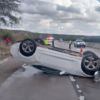 Reportan volcamiento en carretera Ímuris-Nogales por caída de agua nieve