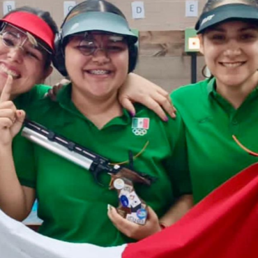 Mexicanas ganan medalla de oro en el Campeonato de las Américas de Rifle y Pistola