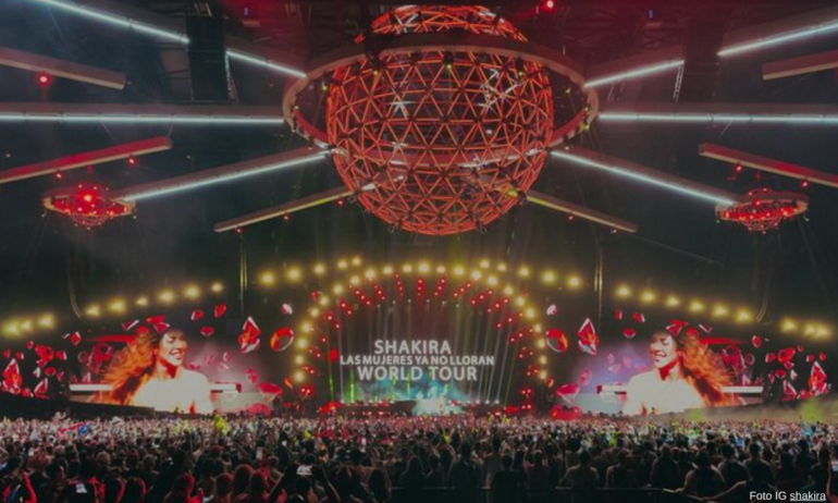 Precios para ver a Shakira van desde los 500 dólares hasta los 2 mil 300 dólares, de acuerdo con la página de Ticketmaster.