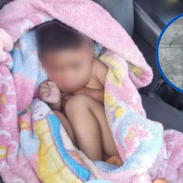Abandonan a niño de 2 años con visibles huellas de violencia, lo dejan dentro de una maleta