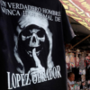 Preocupa a la iglesia la camiseta de la Santa Muerte en apoyo a AMLO