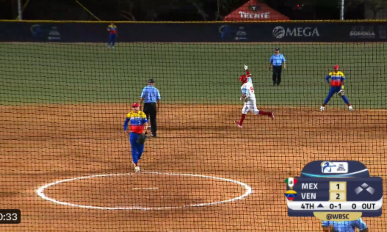México sufre su primera derrota en la Copa Mundial de Softbol Varonil