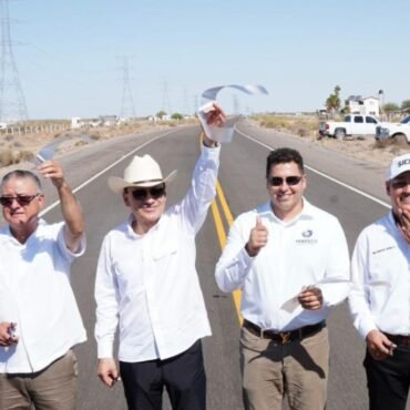 Garantiza Gobernador Durazo conectividad en Puerto Peñasco con modernización carretera y lanzamiento de señal de Telemax