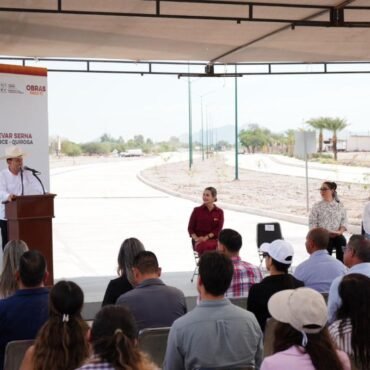 Inaugura Gobernador Durazo prolongación del bulevar Serna en beneficio de habitantes del poniente de Hermosillo