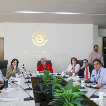 Establecen en el Congreso de Sonora comisiones legislativas