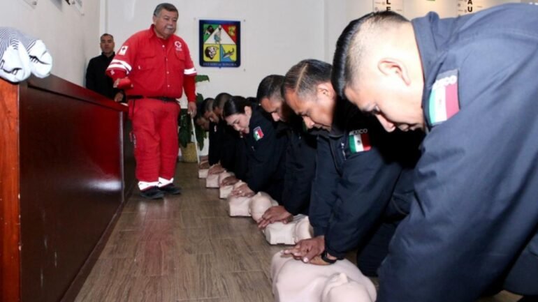 Impulsa Gobierno de Sonora capacitación sobre primeros auxilios para agentes de la PESP